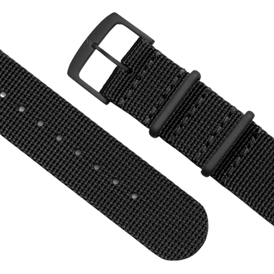 BOLDR Black PVD Nylon Strap 20mm