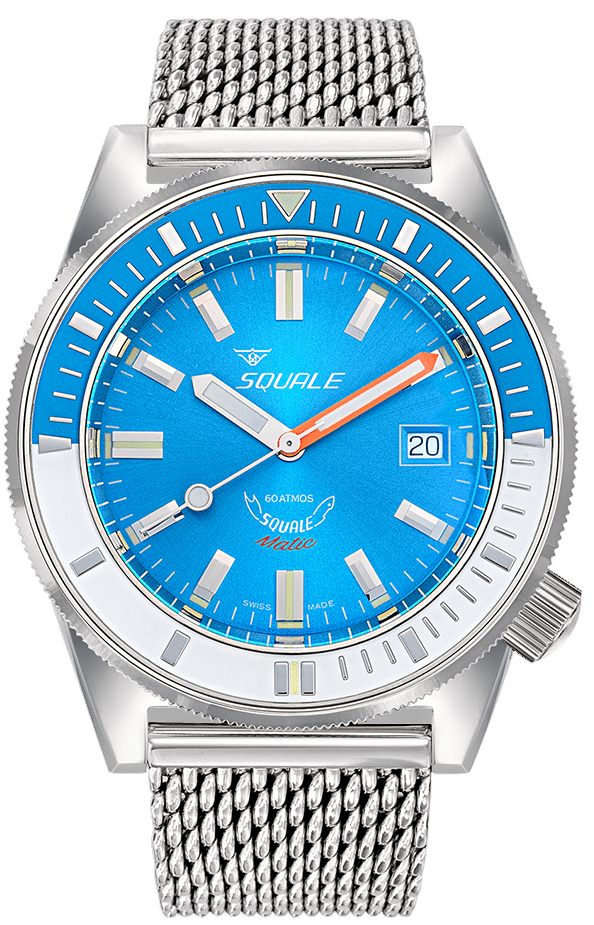 Squale 60 Atmos Squalematic Blue MATICXSE.ME22