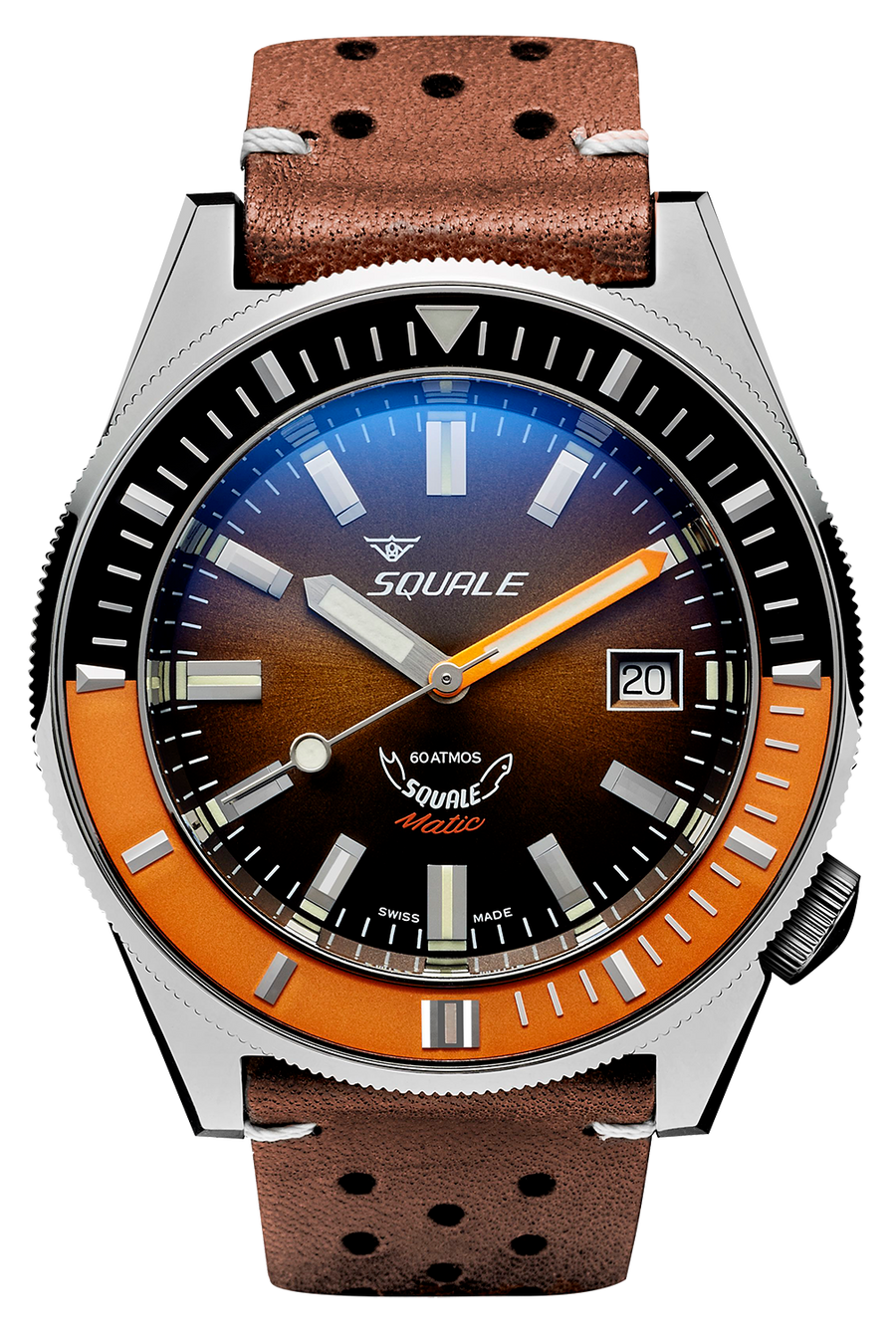 Squale 60 Atmos Squalematic Brown MATICXSD.PTS