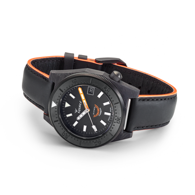 Squale 60 Atmos T-183 Forged Carbon Orange T-183FCOR