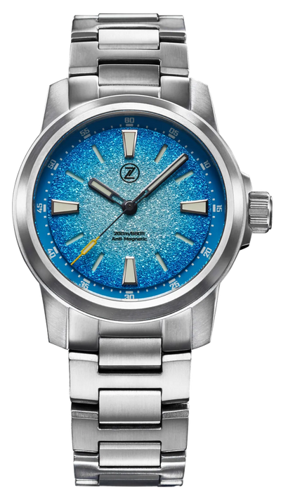 Zelos Aurora Field 38mm Ti Ice Blue