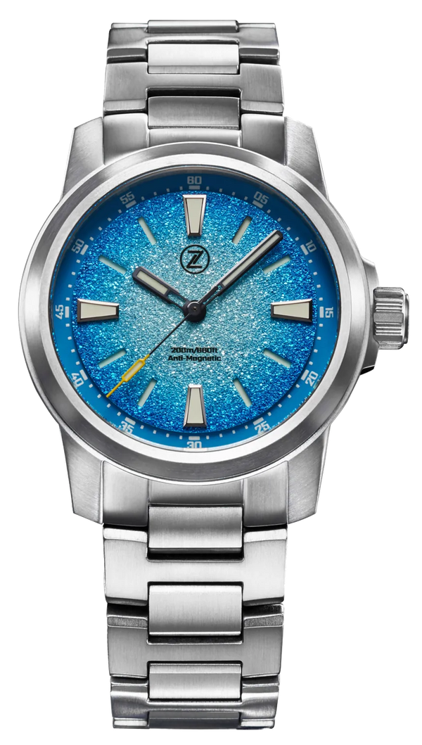 Zelos Aurora Field 38mm Ti Ice Blue