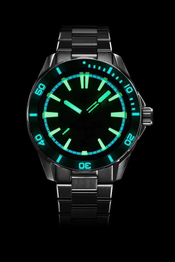 Zelos Swordfish 40mm Steel Sage Green