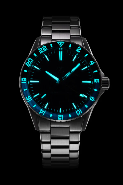 Zelos Spearfish GMT Aventurine