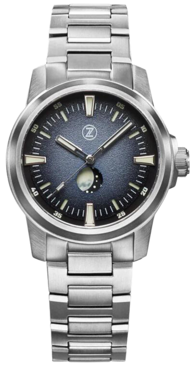 Zelos Aurora Moonphase Eclipse Grey