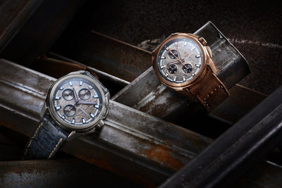 Zelos ZX-3 Mechaquartz Chronograph Meteorite