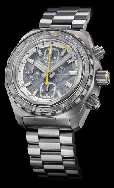 Zelos Hammerhead Chrono Steel Meteorite