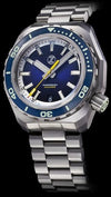 Zelos Hammerhead 2 Steel Midnight Blue ETA 2892