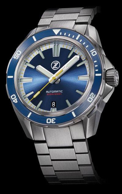 Zelos Swordfish Cobalt Blue ETA 2892