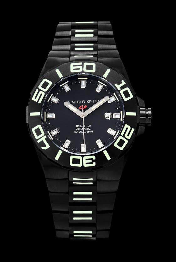 ANDROID Bioluminescence 44mm T-100 Automatic AD672BKK