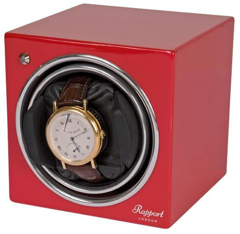 Rapport London Watchwinder EVO CUBE Red #6 EVO06