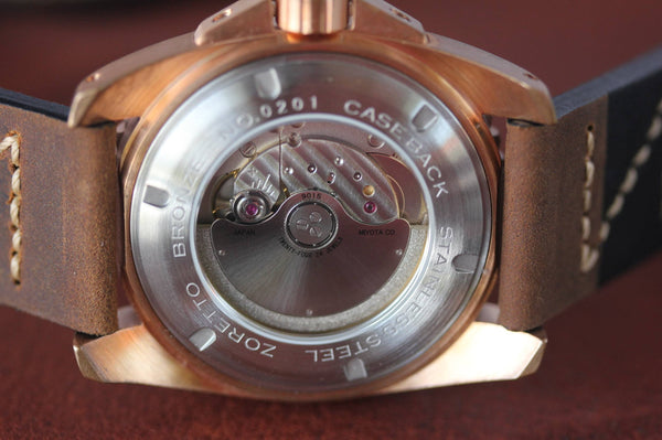 Zoretto Indy Black Dial