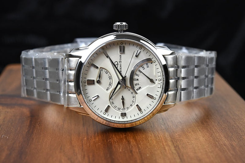 Orient star retrograde power reserve de00002w discount