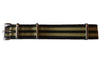 NATO Strap Black and Gold