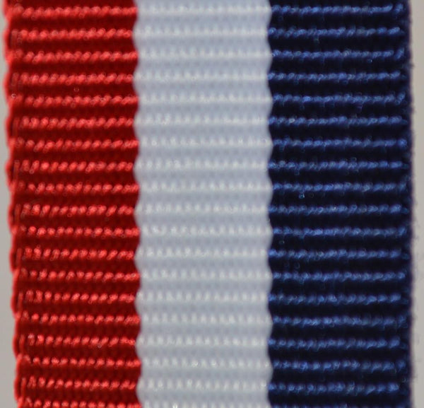 Premium NATO strap red, white and navy
