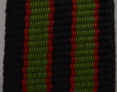NATO Strap Black, Red and Green