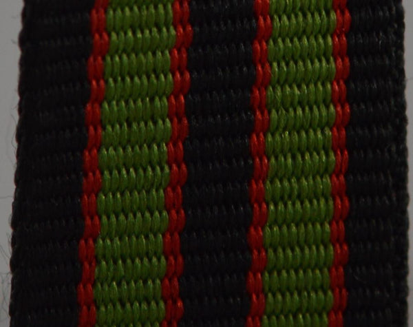 NATO Strap Black, Red and Green